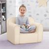 imageDelta Children Personalized Cozee Chair  Customize with Name  Foam Kids Chair for Ages 18 Months and Up SageOatmeal