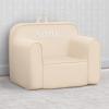 imageDelta Children Personalized Cozee Chair  Customize with Name  Foam Kids Chair for Ages 18 Months and Up SageOatmeal