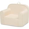 imageDelta Children Personalized Cozee Chair  Customize with Name  Foam Kids Chair for Ages 18 Months and Up SageOatmeal