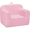 imageDelta Children Personalized Cozee Chair  Customize with Name  Foam Kids Chair for Ages 18 Months and Up SagePink