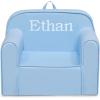 imageDelta Children Personalized Cozee Chair  Customize with Name  Foam Kids Chair for Ages 18 Months and Up SagePowder Blue