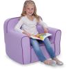 imageDelta Children Personalized Cozee Chair  Customize with Name  Foam Kids Chair for Ages 18 Months and Up SagePurple