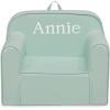 imageDelta Children Personalized Cozee Chair  Customize with Name  Foam Kids Chair for Ages 18 Months and Up SageSage