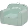 imageDelta Children Personalized Cozee Chair  Customize with Name  Foam Kids Chair for Ages 18 Months and Up SageSage