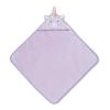 imageDelta Children Personalized Kids Hooded Bath Towel with Pockets  Super Soft and Absorbent Great Gift for Boys and Girls Tan DogLight Purple Unicorn