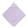 imageDelta Children Personalized Kids Hooded Bath Towel with Pockets  Super Soft and Absorbent Great Gift for Boys and Girls Tan DogLight Purple Unicorn