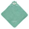imageDelta Children Personalized Kids Hooded Bath Towel with Pockets  Super Soft and Absorbent Great Gift for Boys and Girls Tan DogLight Teal Owl