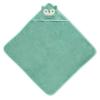 imageDelta Children Personalized Kids Hooded Bath Towel with Pockets  Super Soft and Absorbent Great Gift for Boys and Girls Tan DogLight Teal Owl