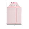 imageDelta Children Personalized Kids Hooded Bath Towel with Pockets  Super Soft and Absorbent Great Gift for Boys and Girls Tan DogPink Cat