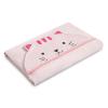 imageDelta Children Personalized Kids Hooded Bath Towel with Pockets  Super Soft and Absorbent Great Gift for Boys and Girls Tan DogPink Cat
