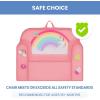 imageDelta Children Personalized Mix ampamp Match Cozee Kids Chair with Interchangeable Patches RainbowRainbow