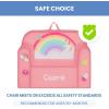 imageDelta Children Personalized Mix ampamp Match Cozee Kids Chair with Interchangeable Patches RainbowRainbow