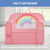 imageDelta Children Personalized Mix ampamp Match Cozee Kids Chair with Interchangeable Patches RainbowRainbow