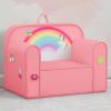 imageDelta Children Personalized Mix ampamp Match Cozee Kids Chair with Interchangeable Patches RainbowRainbow