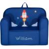 imageDelta Children Personalized Mix ampamp Match Cozee Kids Chair with Interchangeable Patches RainbowSpace
