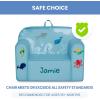 imageDelta Children Personalized Mix ampamp Match Cozee Kids Chair with Interchangeable Patches RainbowUnderwater