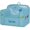 imageDelta Children Personalized Mix ampamp Match Cozee Kids Chair with Interchangeable Patches RainbowUnderwater