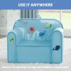imageDelta Children Personalized Mix ampamp Match Cozee Kids Chair with Interchangeable Patches RainbowUnderwater