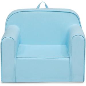 imageDelta Children Personalized Cozee Chair  Customize with Name  Foam Kids Chair for Ages 18 Months and Up SageBlue