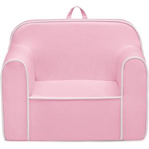 imageDelta Children Personalized Cozee Chair  Customize with Name  Foam Kids Chair for Ages 18 Months and Up SagePink