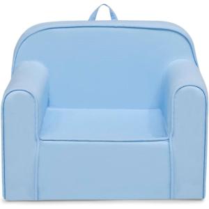 imageDelta Children Personalized Cozee Chair  Customize with Name  Foam Kids Chair for Ages 18 Months and Up SagePowder Blue