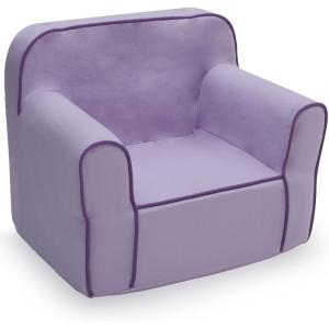 imageDelta Children Personalized Cozee Chair  Customize with Name  Foam Kids Chair for Ages 18 Months and Up SagePurple