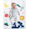 imageDelta Children Milestone Baby Blanket  Monthly Blanket for Pictures  Photo Blanket for Newborns MoonSpace