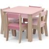 imageGAP GapKids Table and 4 Chair Set  Greenguard Gold Certified NavyNaturalBlushNatural