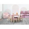imageGAP GapKids Table and 4 Chair Set  Greenguard Gold Certified NavyNaturalBlushNatural