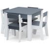 imageGAP GapKids Table and 4 Chair Set  Greenguard Gold Certified NavyNaturalGreyWhite