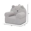 imageGAP babyGap Sherpa Bear Chair  Greenguard Gold Certified GreyGrey