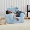 imageGAP babyGap Sherpa Bear Chair  Greenguard Gold Certified GreyPowder Blue