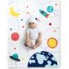 imageDelta Children Milestone Baby Blanket  Monthly Blanket for Pictures  Photo Blanket for Newborns MoonSpace