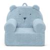 imageGAP babyGap Sherpa Bear Chair  Greenguard Gold Certified GreyPowder Blue