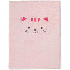 imageDelta Children Sherpa Throw Blanket for Kids Pink CatPink Cat
