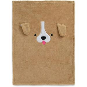 imageDelta Children Sherpa Throw Blanket for Kids Pink CatTan Dog