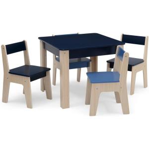 imageGAP GapKids Table and 4 Chair Set  Greenguard Gold Certified NavyNaturalNavyNatural