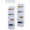 imageDelta Children GAP babyGap 2Pack Over the Door Storage Organizer with 4 Pockets TanBlue
