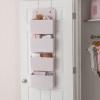 imageDelta Children GAP babyGap 2Pack Over the Door Storage Organizer with 4 Pockets TanPink