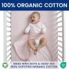 imageDelta Children Gap babyGap TrueSleep Sleep Sack with Builtin Swaddle  100 Organic Cotton  GOTS and OekoTex 100 Certified  2Way Zipper  Small 06 Months Pink StripePink Stripe
