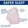 imageDelta Children Gap babyGap TrueSleep Sleep Sack with Builtin Swaddle  100 Organic Cotton  GOTS and OekoTex 100 Certified  2Way Zipper  Small 06 Months Pink StripePink Stripe