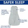 imageDelta Children Gap babyGap TrueSleep Sleep Sack with Zipper  100 Organic Cotton  GOTS and OekoTex 100 Certified  2Way Zipper  Large 612 Months GreyLarge