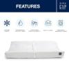imageGap babyGap Contoured Changing Pad with Cooling Cover NavyGrey Stripe