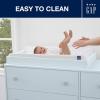 imageGap babyGap Contoured Changing Pad with Cooling Cover NavyGrey Stripe