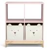 imagebabyGap by Delta Children Brannan Bear Bookcase with Bins BlushBlush