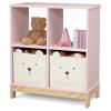imagebabyGap by Delta Children Brannan Bear Bookcase with Bins BlushBlush