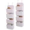 imageDelta Children GAP babyGap 2Pack Over the Door Storage Organizer with 4 Pockets TanPink