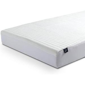 imageCrib Mattress Protector for Infants and Toddlers  Waterproof Cooling Soft Quilted Elastic and Washable Baby Mattress Protector in White Quiet Comfort by babyGap