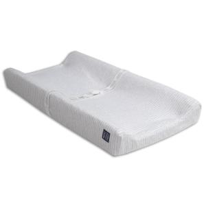 imageGap babyGap Contoured Changing Pad with Cooling Cover NavyGrey Stripe