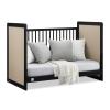 imageDelta Children babyGap Liam 4in1 Convertible Crib Greenguard Gold Certified  Converts to Toddler Bed Daybed Sofa  3 Adjustable Heights  Easy to Assemble Wooden Crib BlackNaturalBlackNatural